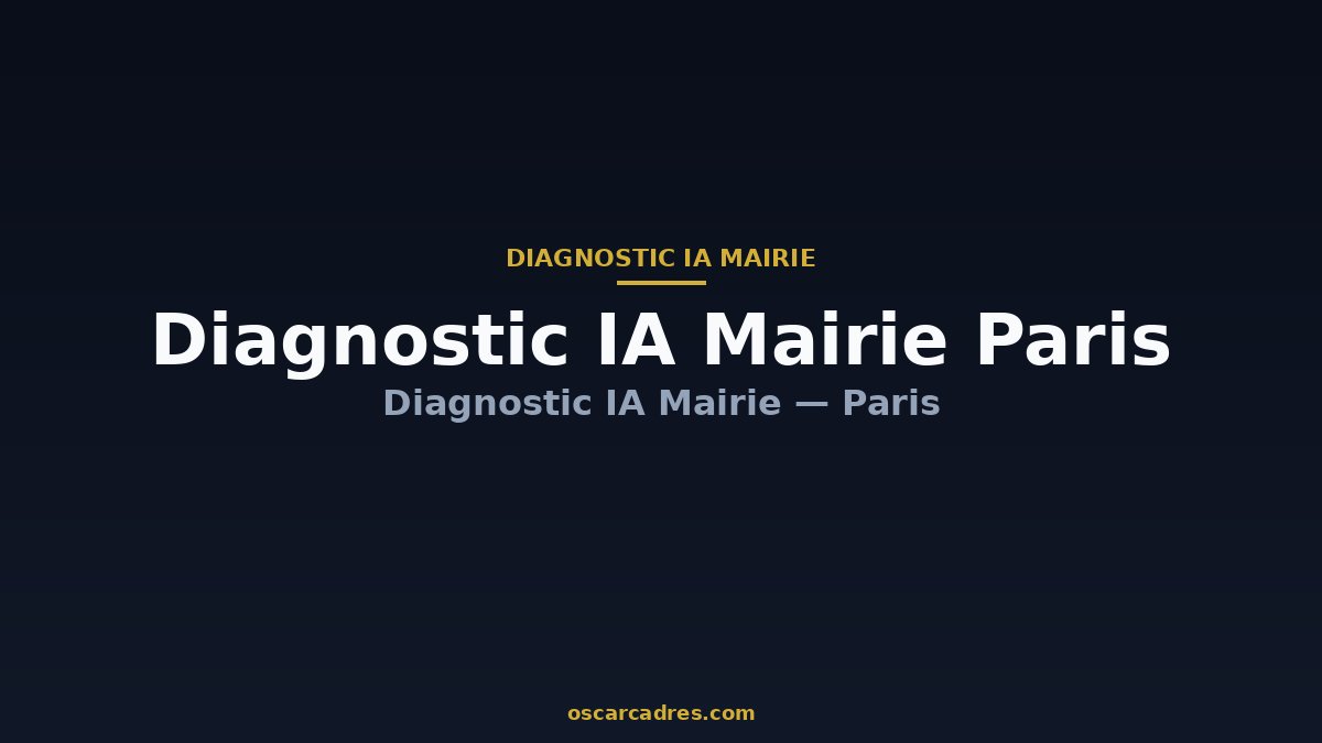Diagnostic IA Mairie Paris - Diagnostic IA Mairie Paris